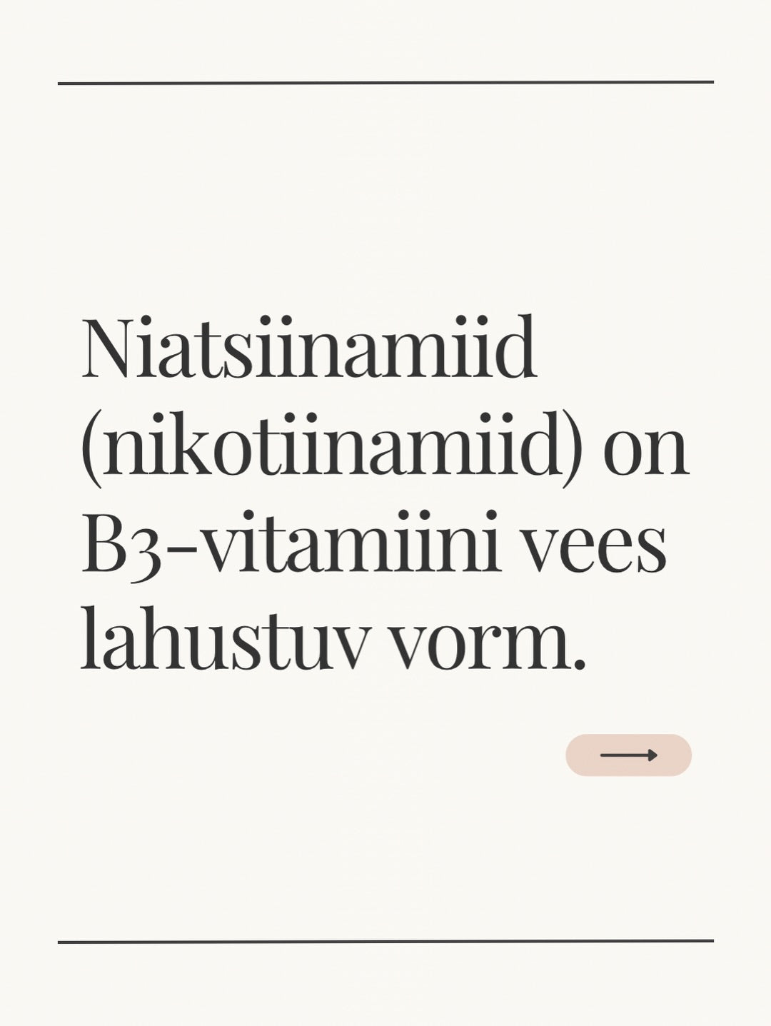 Mis on niatsiinamiid ja miks seda Korea nahahoolduses kasutatakse?