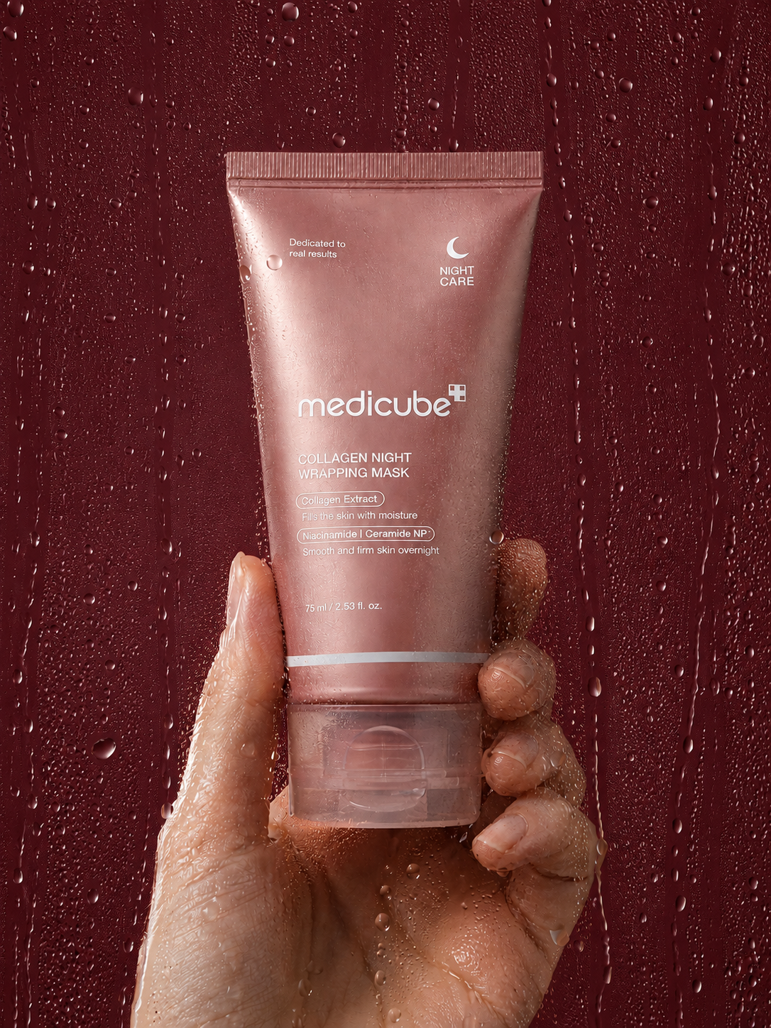 MEDICUBE Collagen Night Wrapping Mask öömask kollageniga 75ml