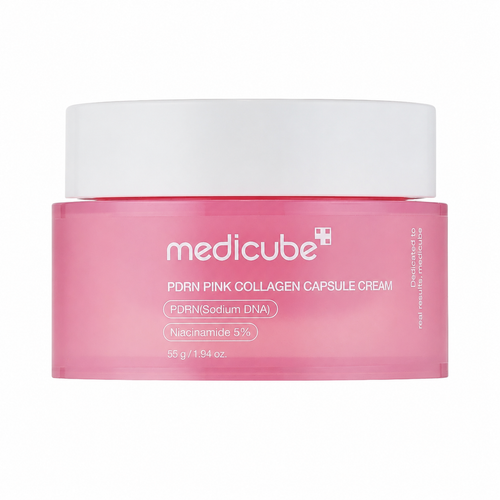 MEDICUBE PDRN Pink Collagen Capsule Cream kapslitega näokreem 55g