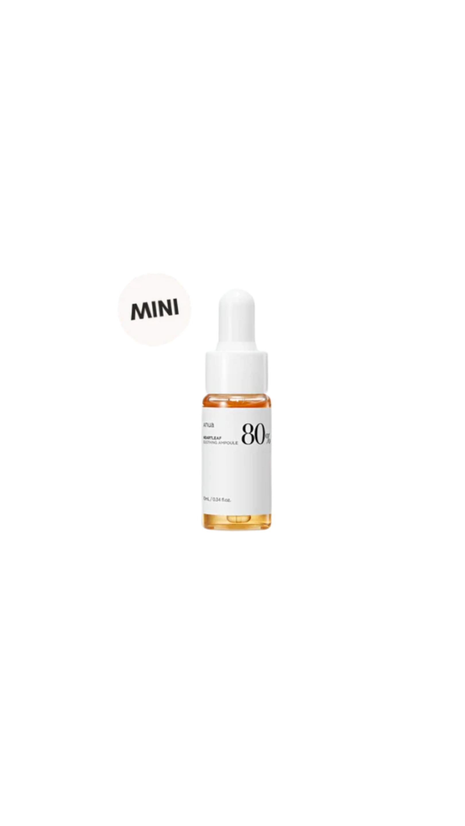 ANUA HEARTLEAF 80 MOISTURE SOOTHING AMPOULE 10ml_EU