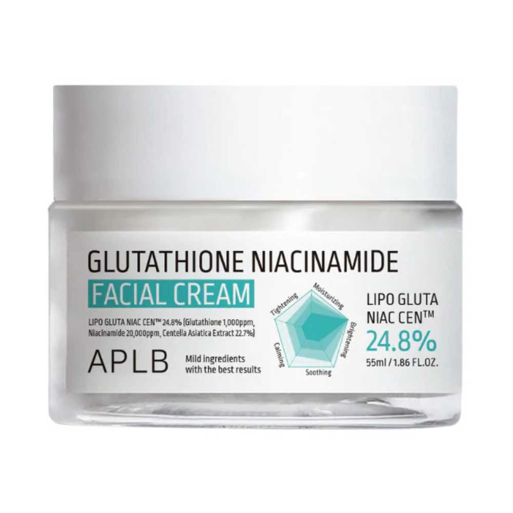 APLB Glutathione Niacinamide Facial Cream glutatiooni ja niatsiinamiidiga näokreem 55ml