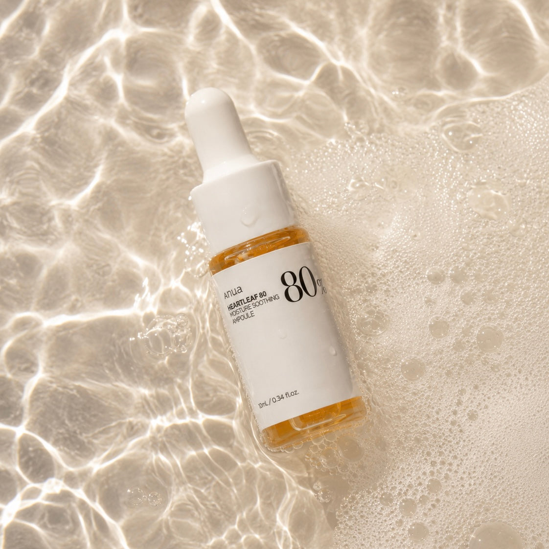 ANUA Heartleaf 80 Moisture Soothing Ampoule - MINI rahustav näoseerum 10ml
