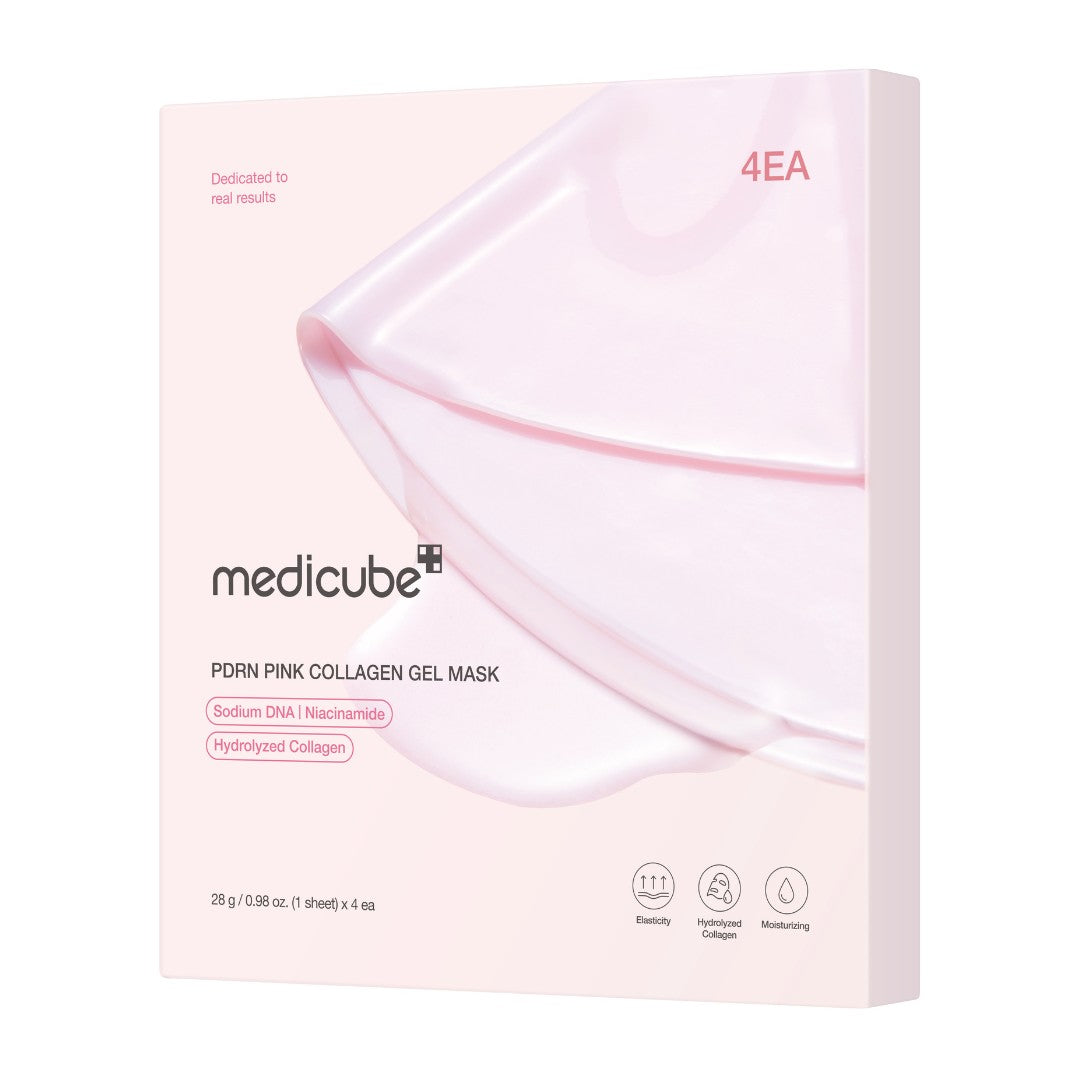MEDICUBE PDRN Pink Collagen Gel Mask (4EA) (EU)
